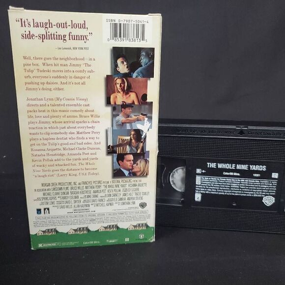 The Whole Nine Yards 2000 Film [VHS] Comedy/Crime - Picture 2 of 2